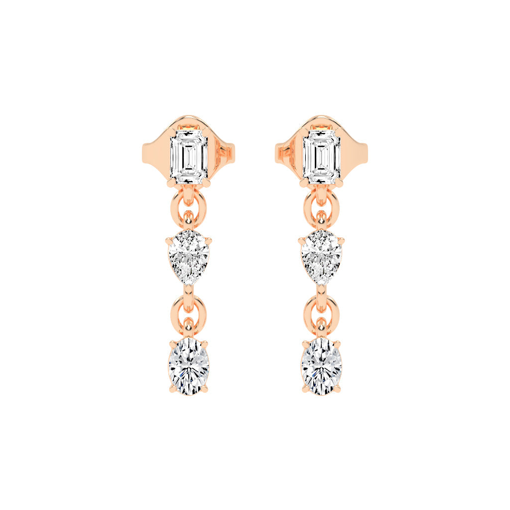 Knot Design Stud Earrings