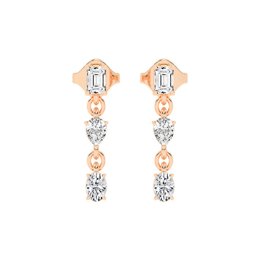 Knot Design Stud Earrings