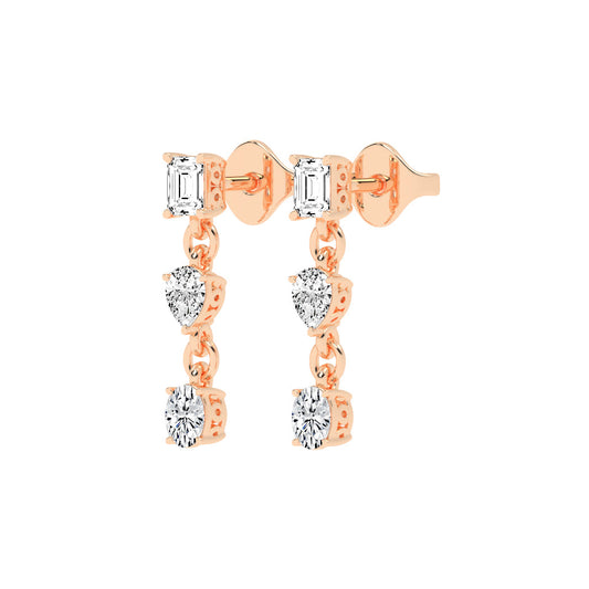 Knot Design Stud Earrings