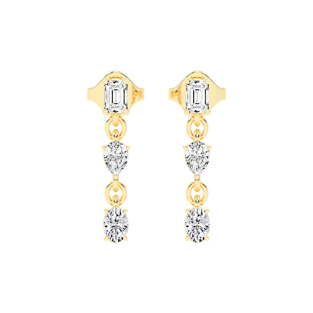 Knot Design Stud Earrings