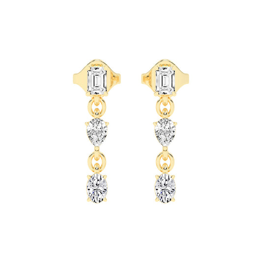 Knot Design Stud Earrings