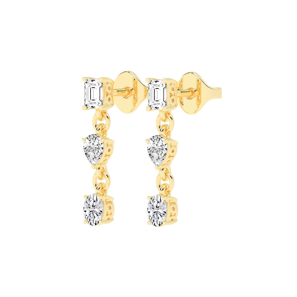 Knot Design Stud Earrings