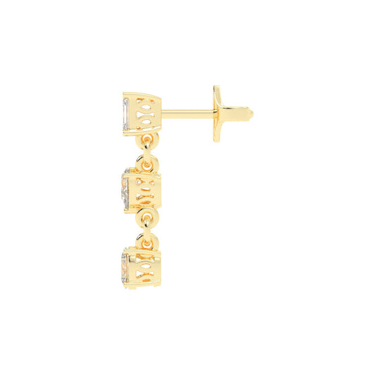 Knot Design Stud Earrings