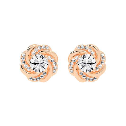 Glide Petal Stud Earrings