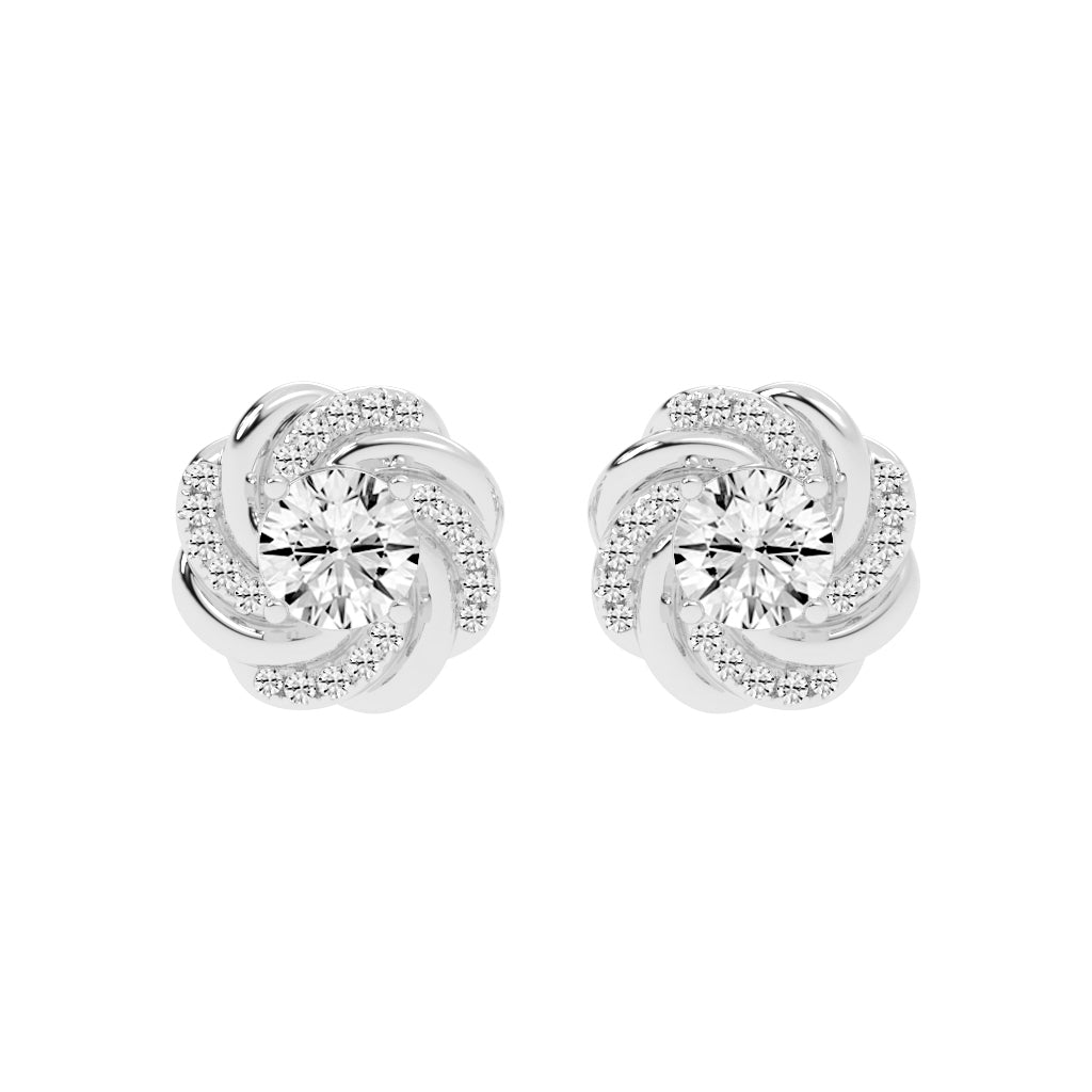 Glide Petal Stud Earrings