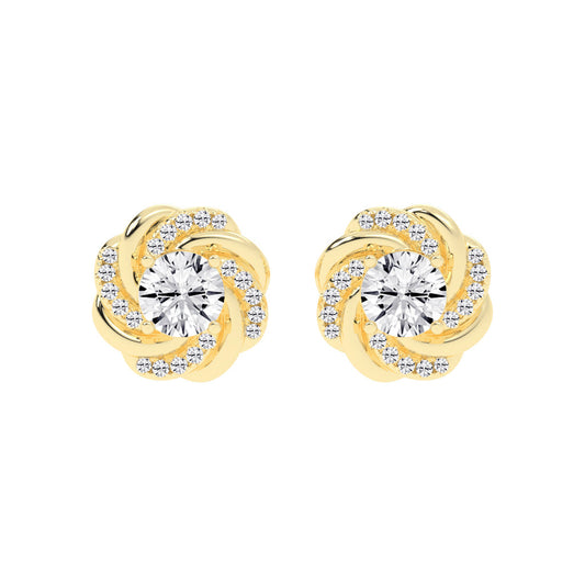 Glide Petal Stud Earrings