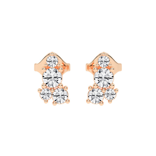 Cluster Stud Earrings
