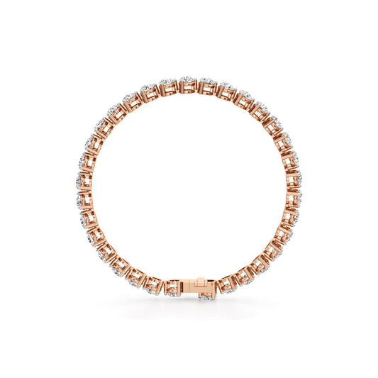 Alura 8Ct Shared Prong Round Tennis Bracelet
