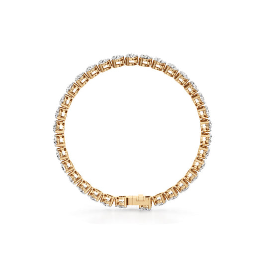 Alura 8Ct Shared Prong Round Tennis Bracelet
