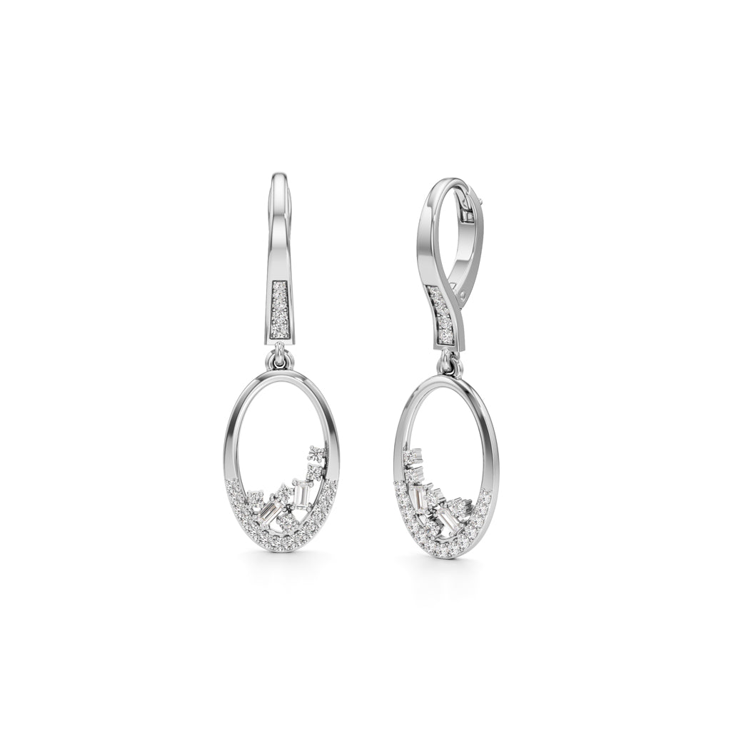Celestia Spark Oval Dangles