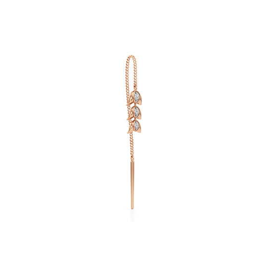 Luxe Links Round Shape Delicate Earrings