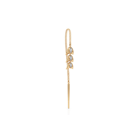Luxe Links Round Shape Delicate Earrings