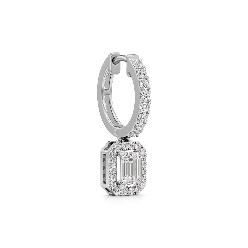 1.50Ct Round Shape Delicate Earrings