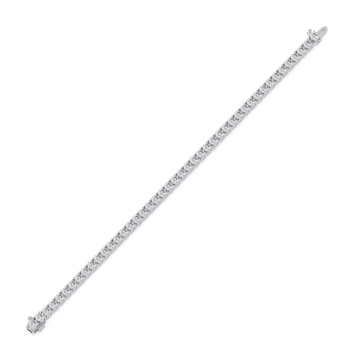 9.13 ct Luxe Round Diamond Tennis Bracelet