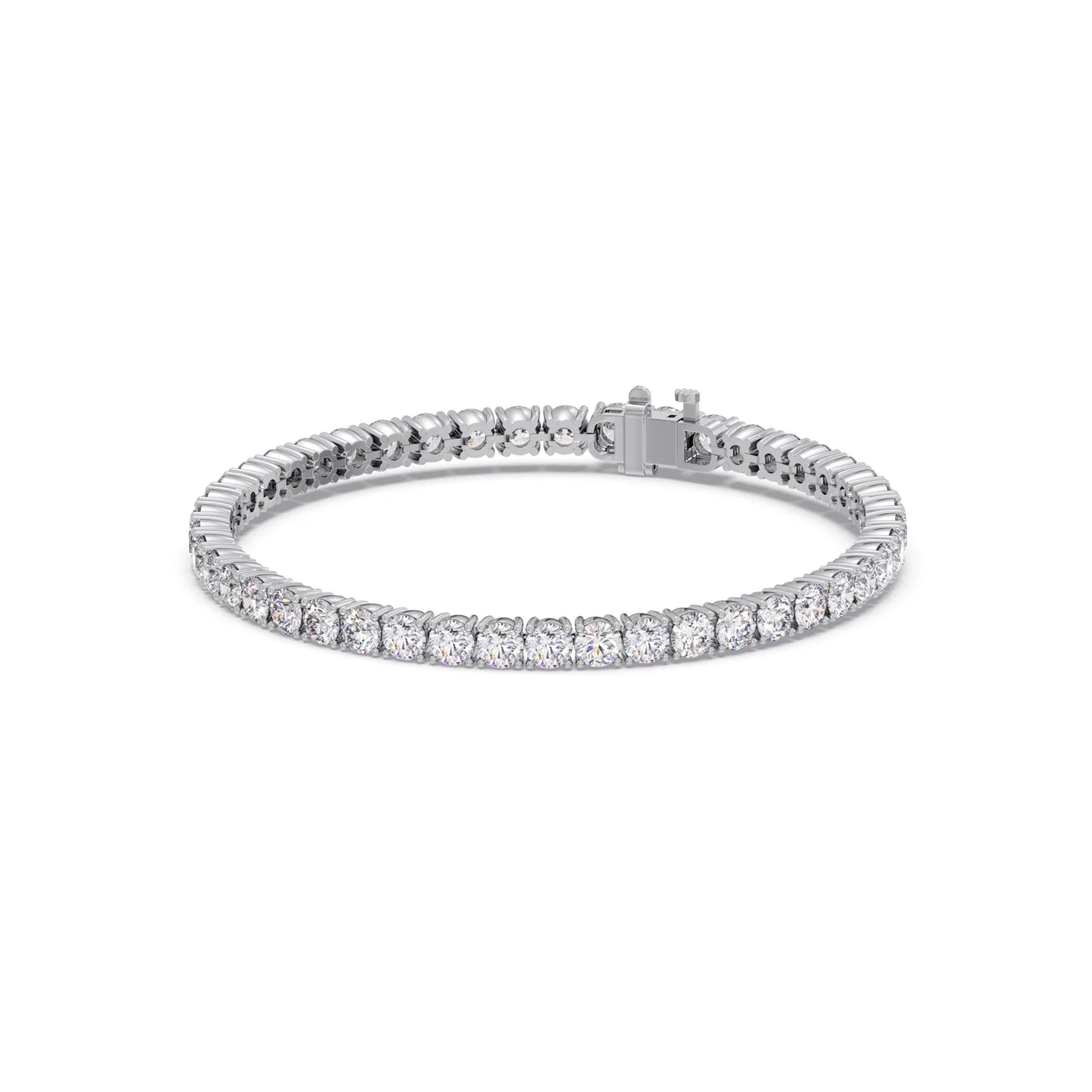 9.13 ct Luxe Round Diamond Tennis Bracelet