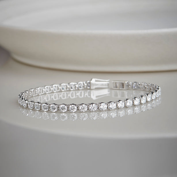 9.13 ct Luxe Round Diamond Tennis Bracelet