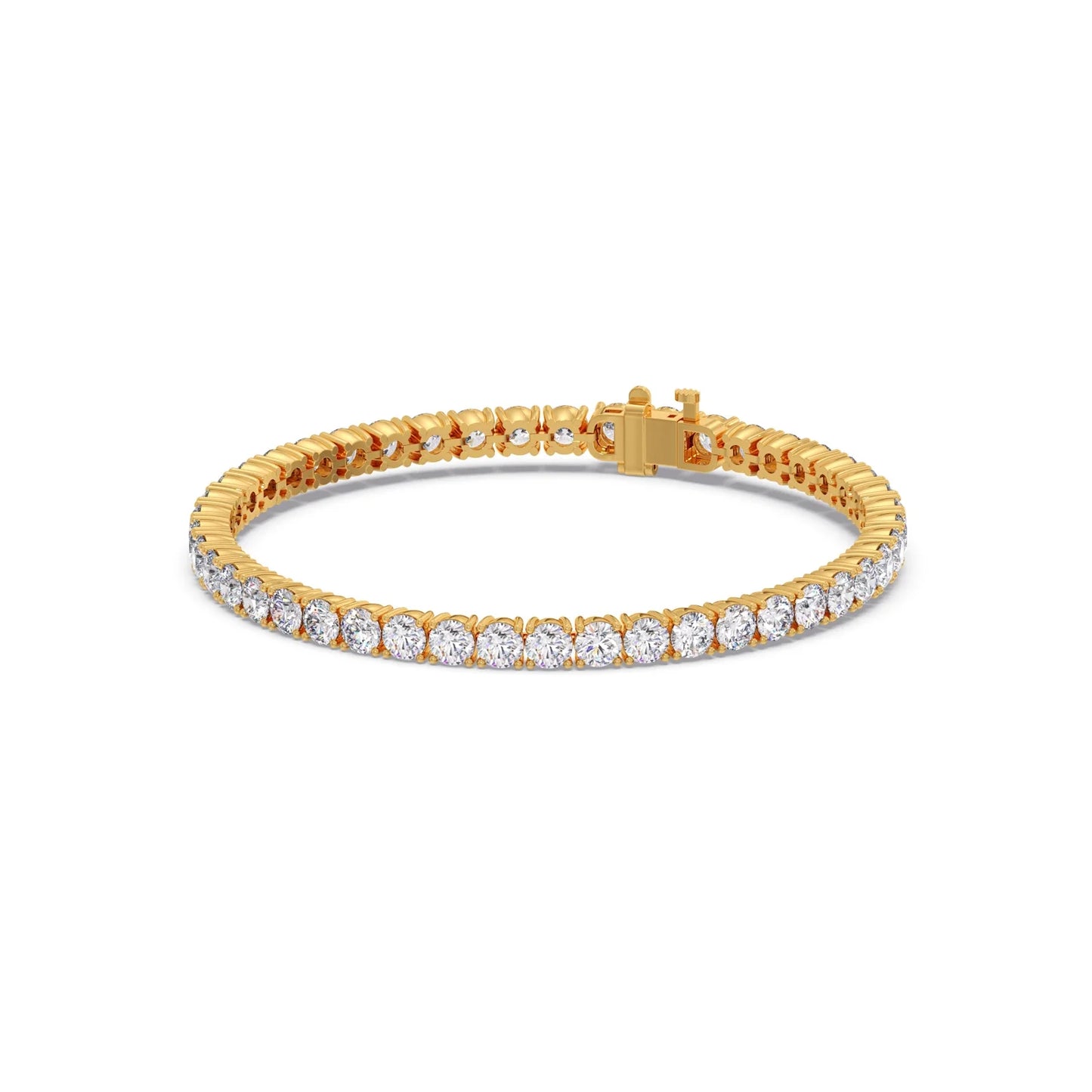 9.13 ct Luxe Round Diamond Tennis Bracelet