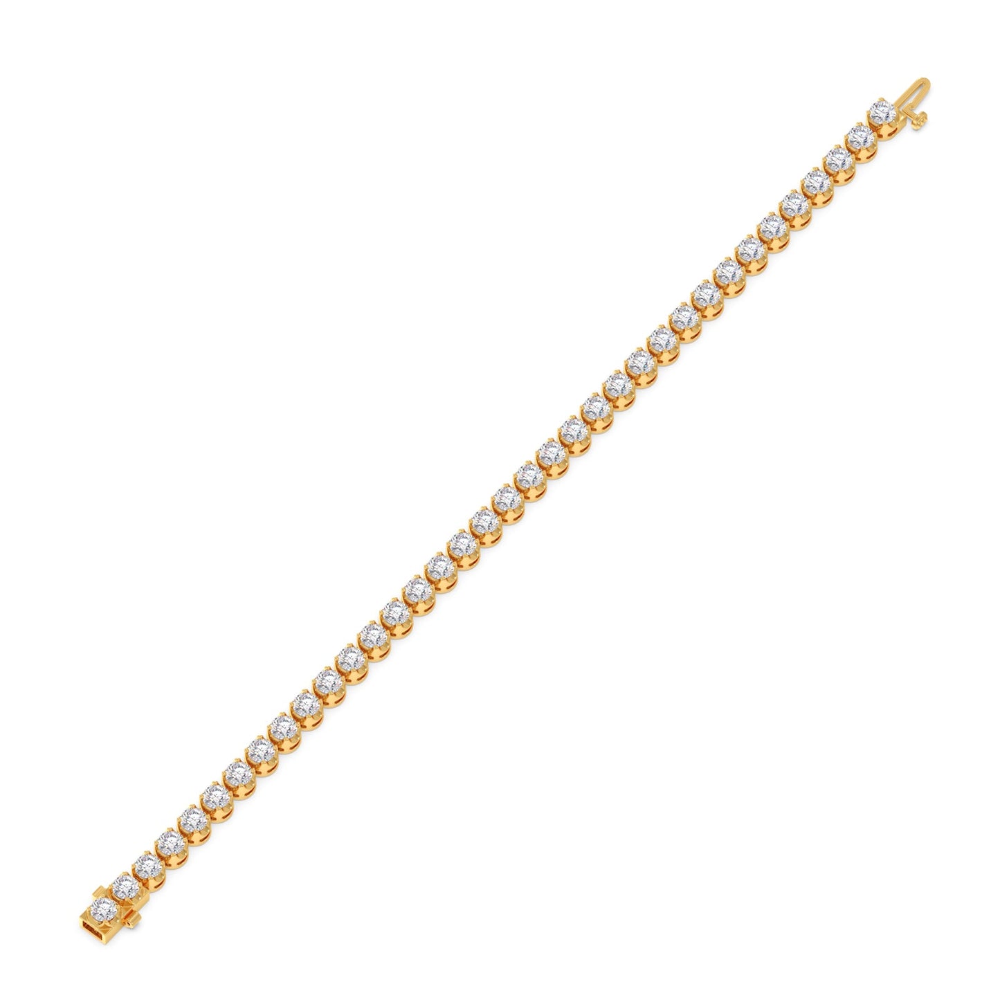 7.92 ct Timeless Round Diamond Tennis Bracelet