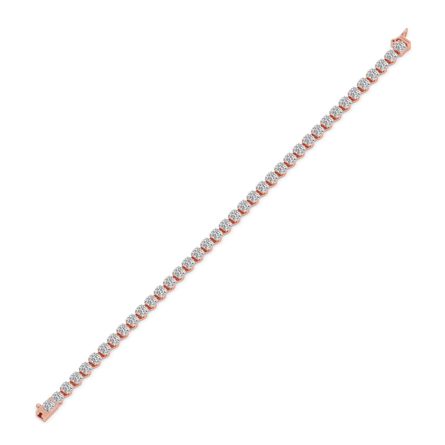 6 ct Glamour Round Diamond Tennis Bracelet