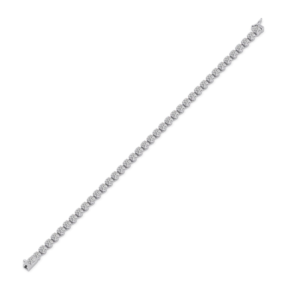6 ct Glamour Round Diamond Tennis Bracelet