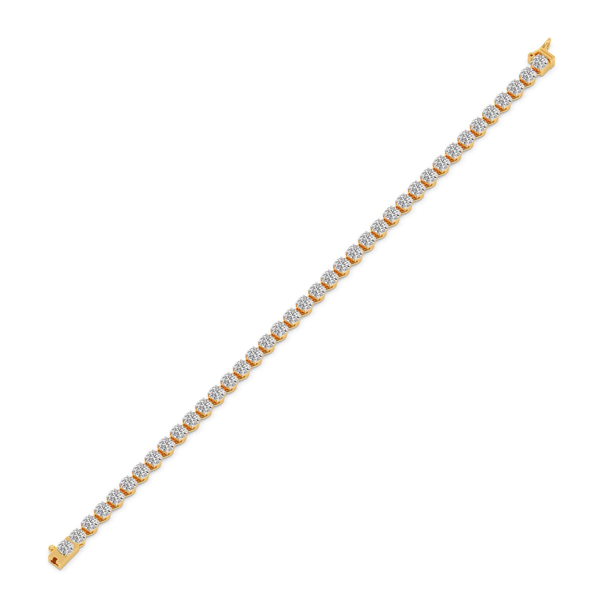 6 ct Glamour Round Diamond Tennis Bracelet
