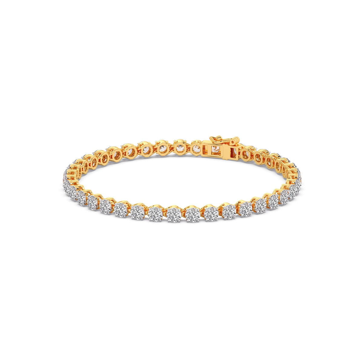 6 ct Glamour Round Diamond Tennis Bracelet