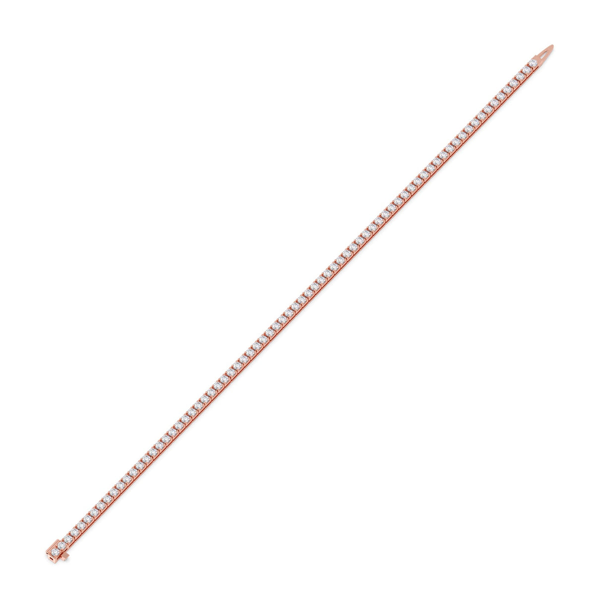 3.08 ct Brilliance Round Diamond Tennis Bracelet