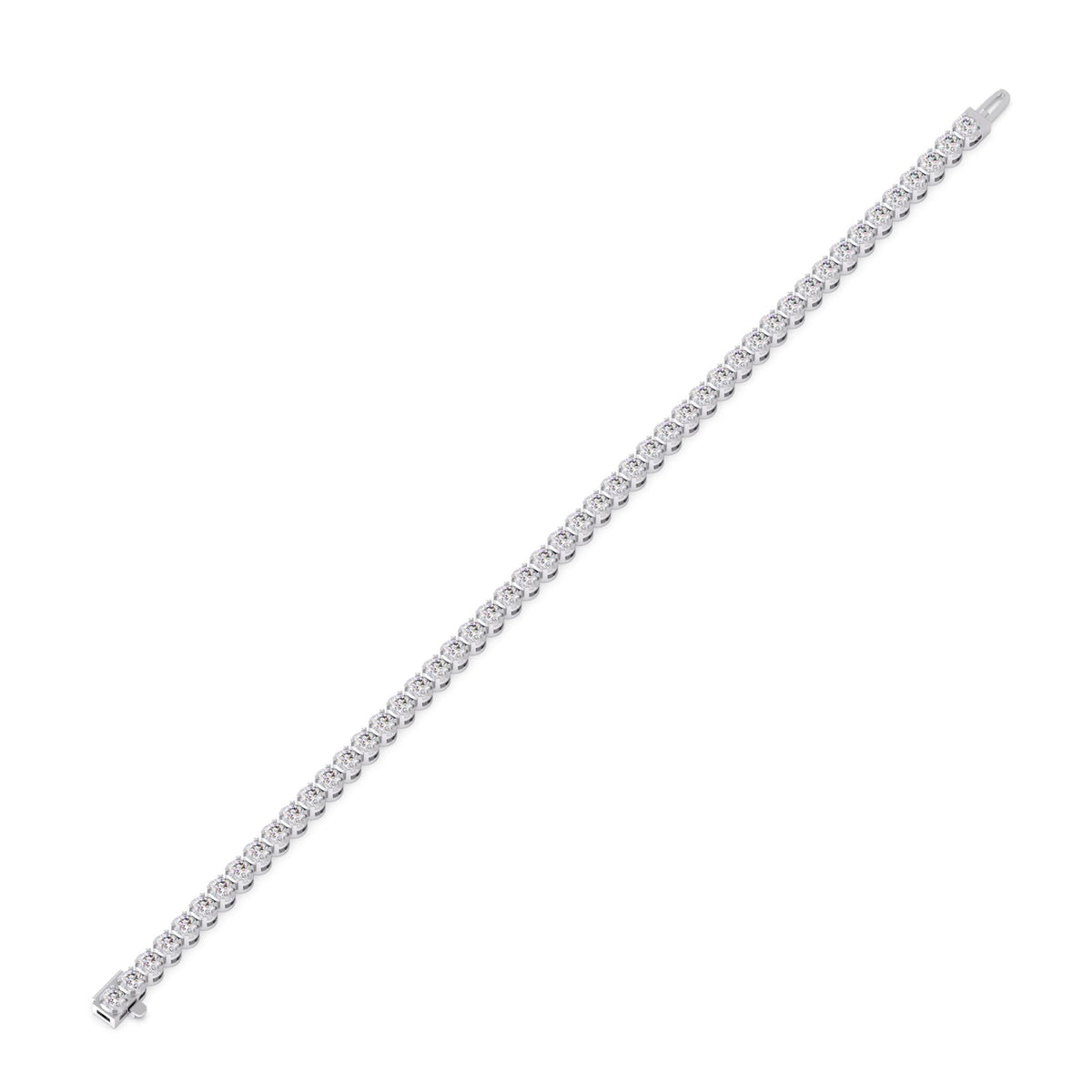 4.9 ct Eternal Round Diamond Tennis Bracelet