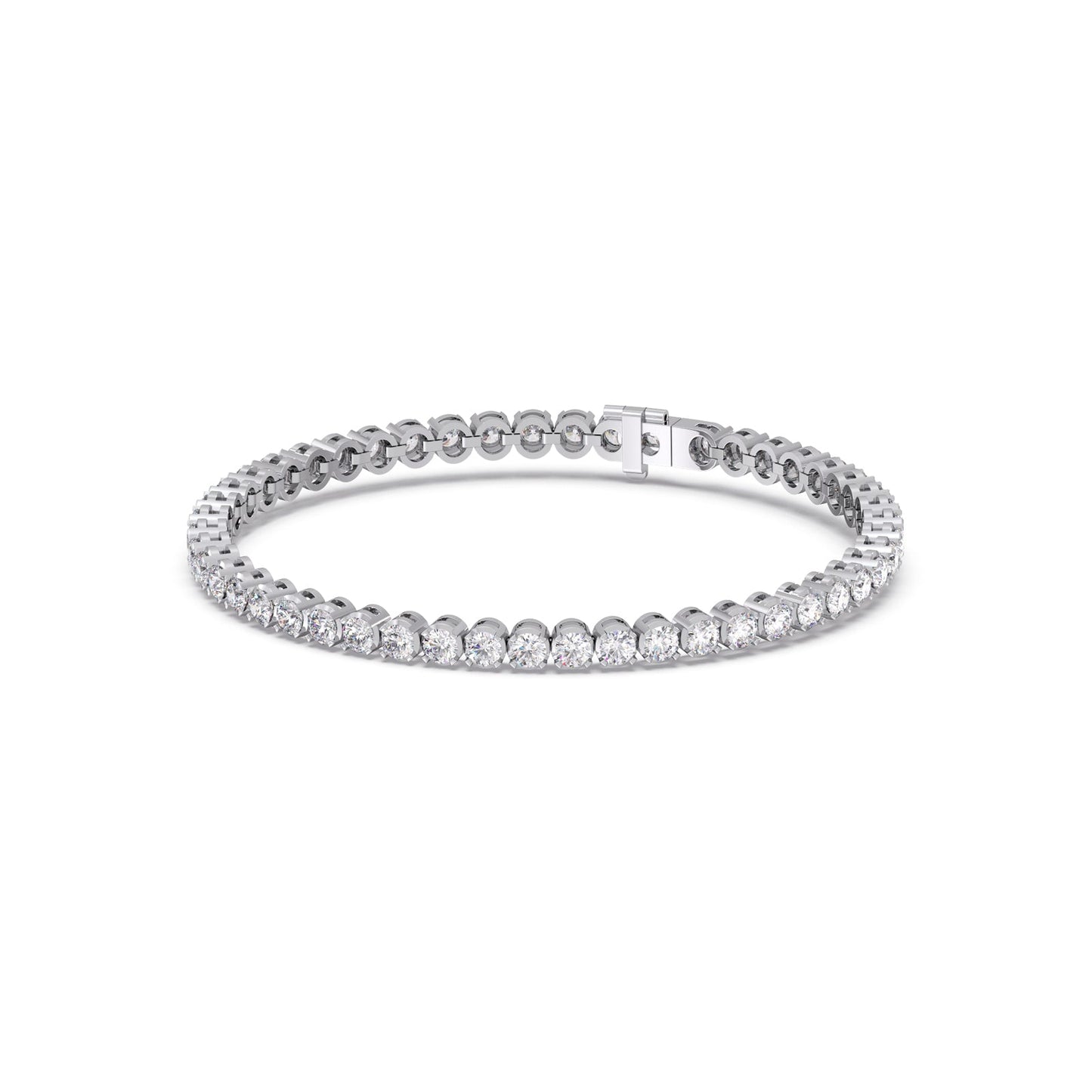 4.9 ct Eternal Round Diamond Tennis Bracelet