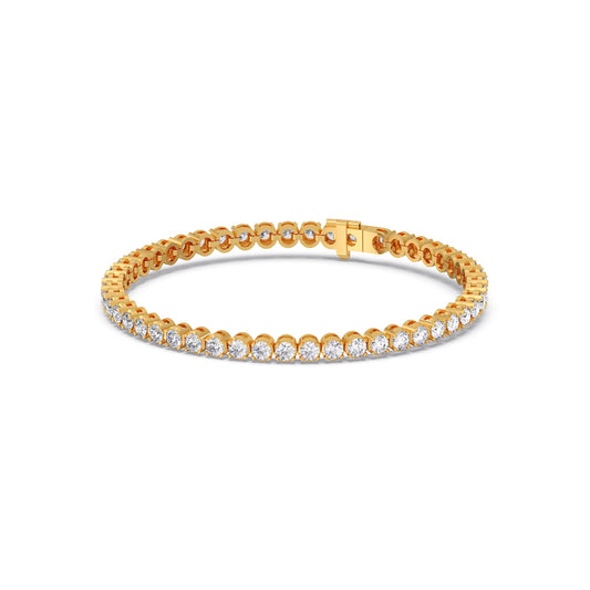 4.9 ct Eternal Round Diamond Tennis Bracelet