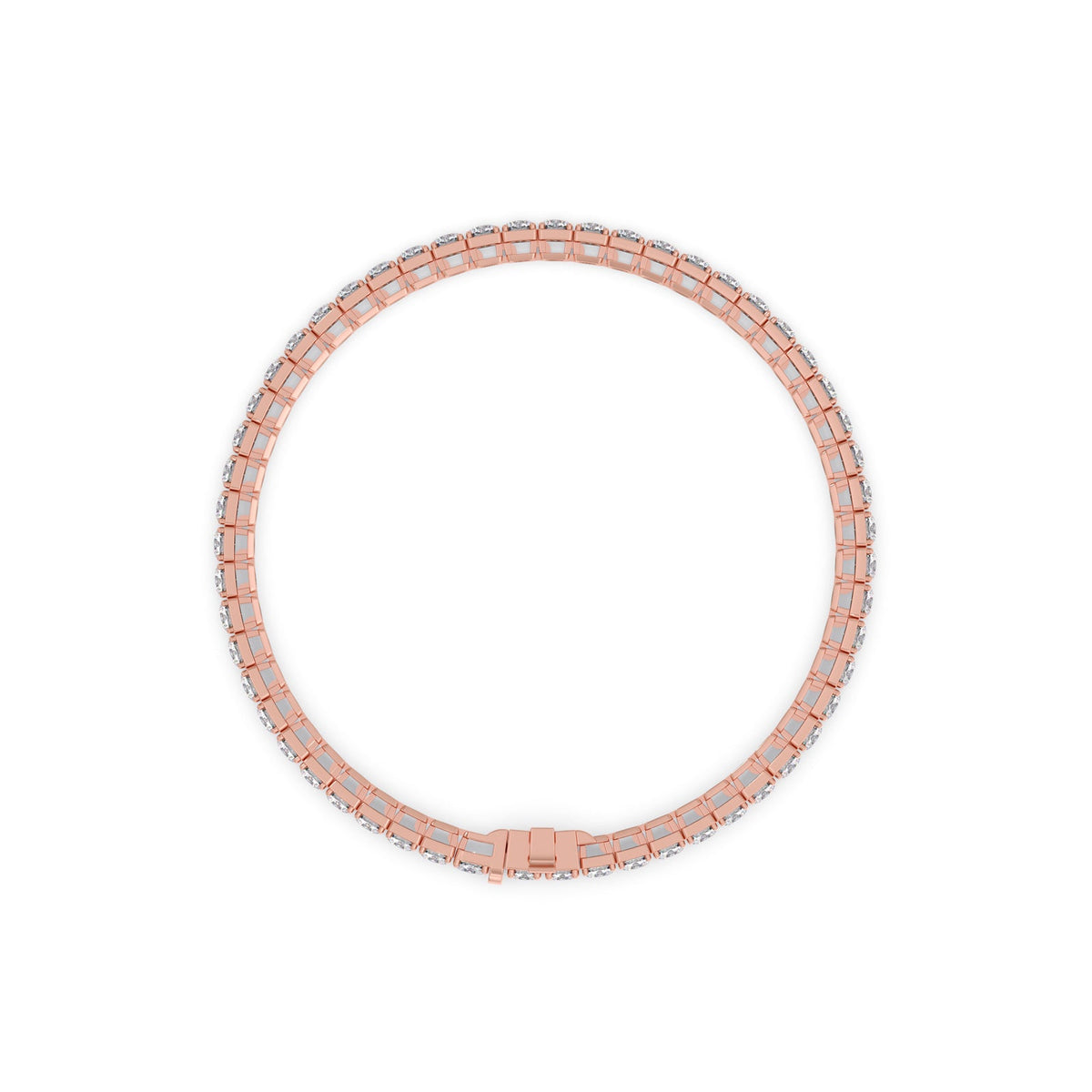 5.775 ct Delicate Round Diamond Tennis Bracelet