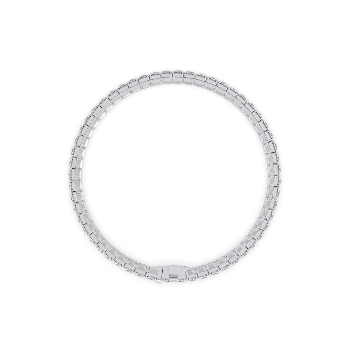 5.775 ct Delicate Round Diamond Tennis Bracelet