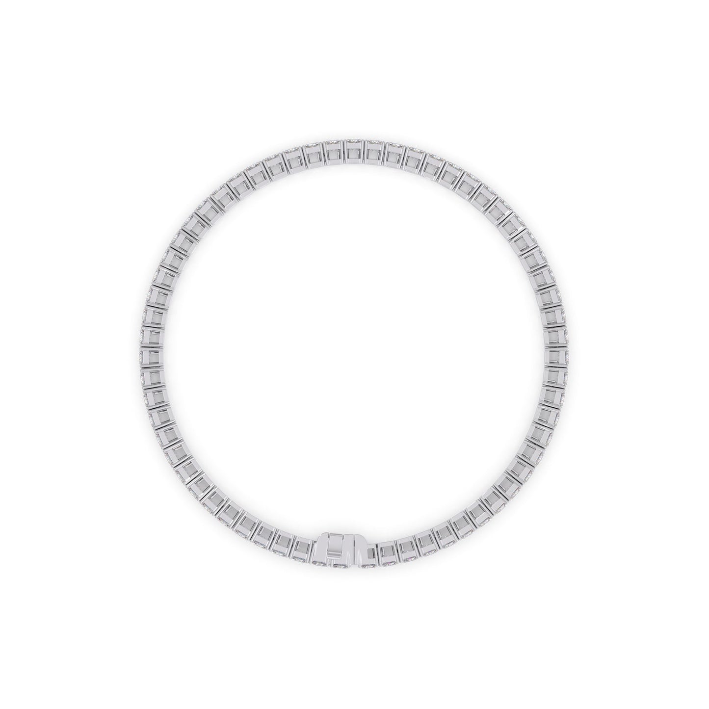 8.98 ct Regal Emerald Diamond Tennis Bracelet