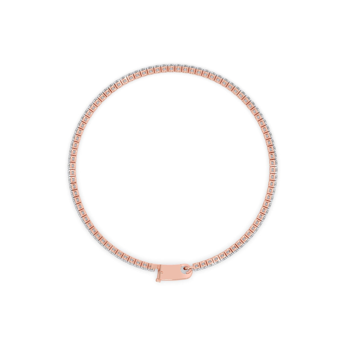 1.06 ct Classic Round Diamond Tennis Bracelet