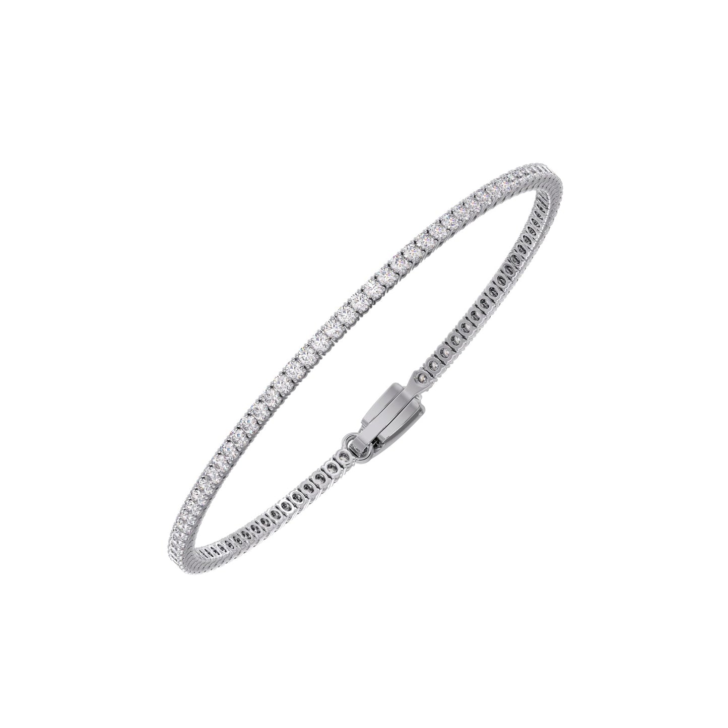 1.06 ct Classic Round Diamond Tennis Bracelet