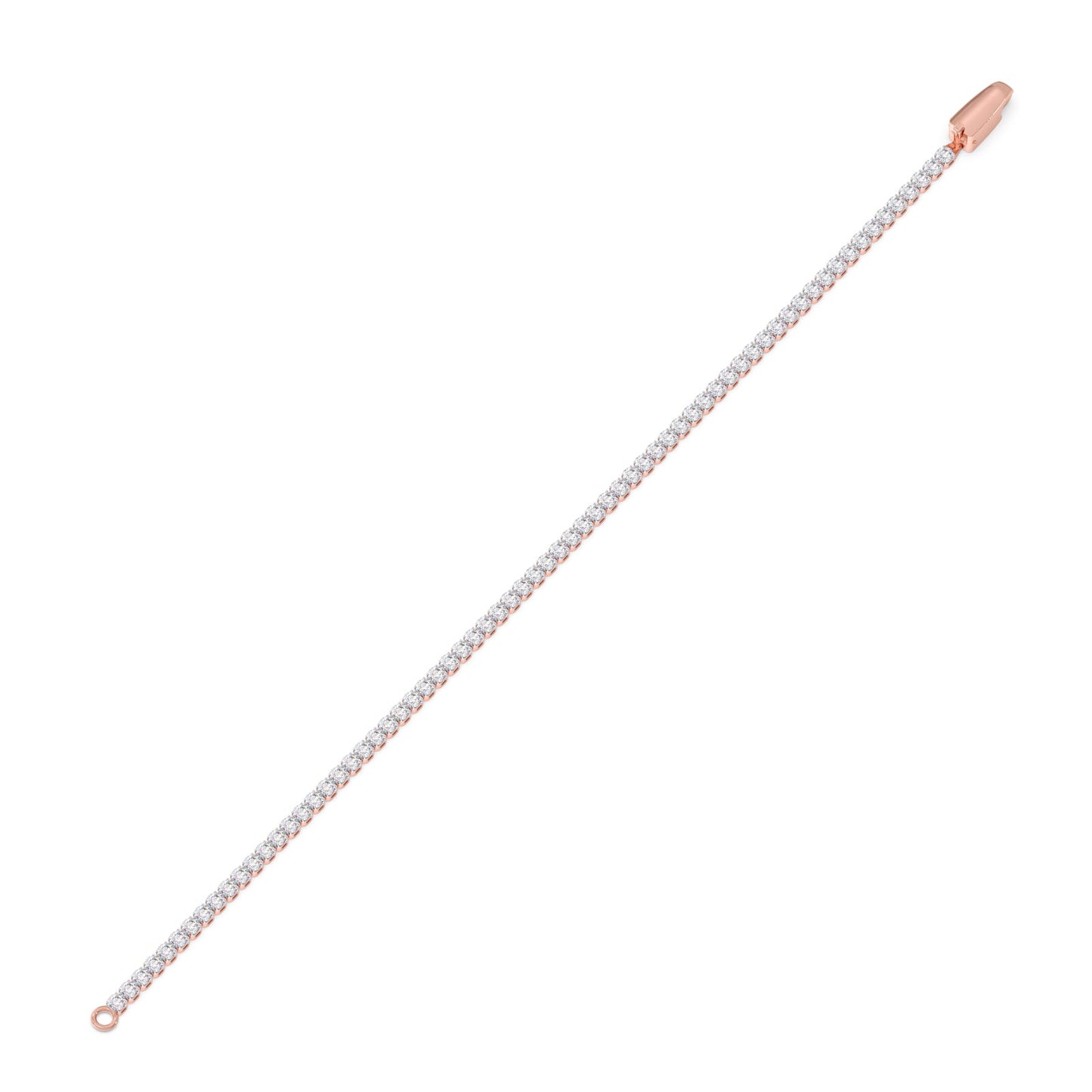 1.77 ct Streamlined Round Diamond Tennis Bracelet