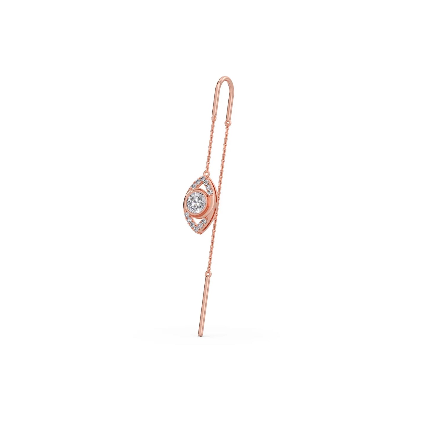 Ethereal Diamond Sui-Dhaga Earrings