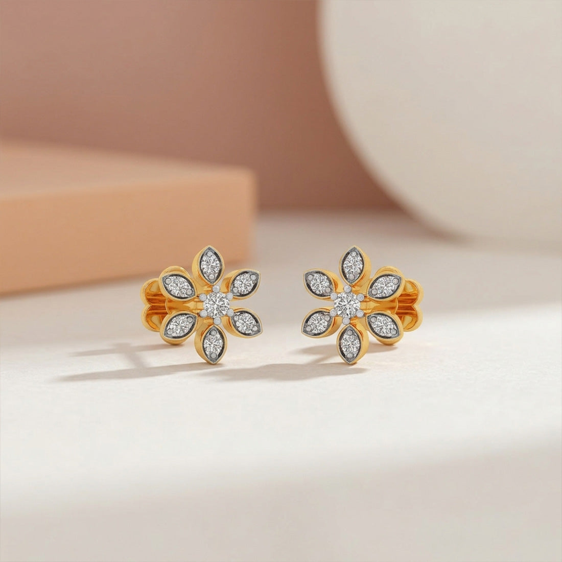 Blossom Diamond Earrings