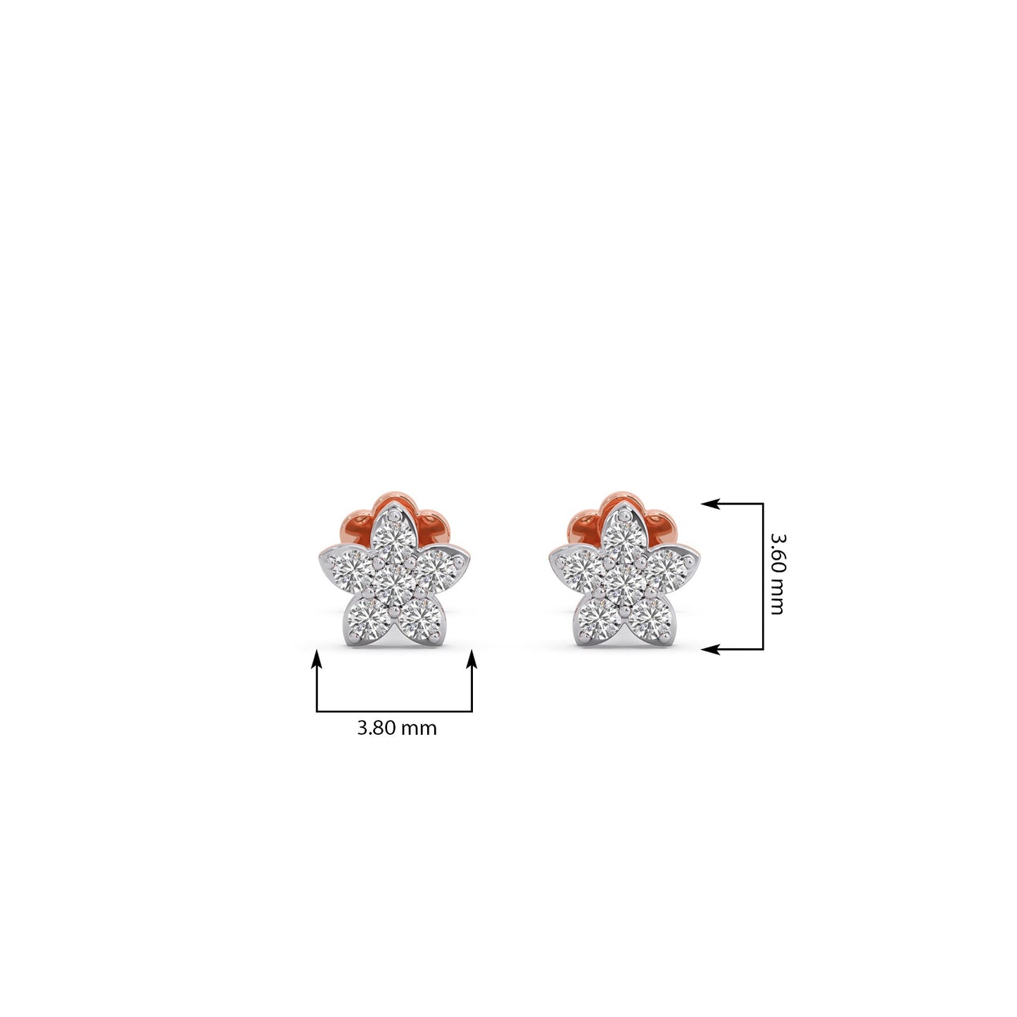 Stellar Petal Stud Earrings