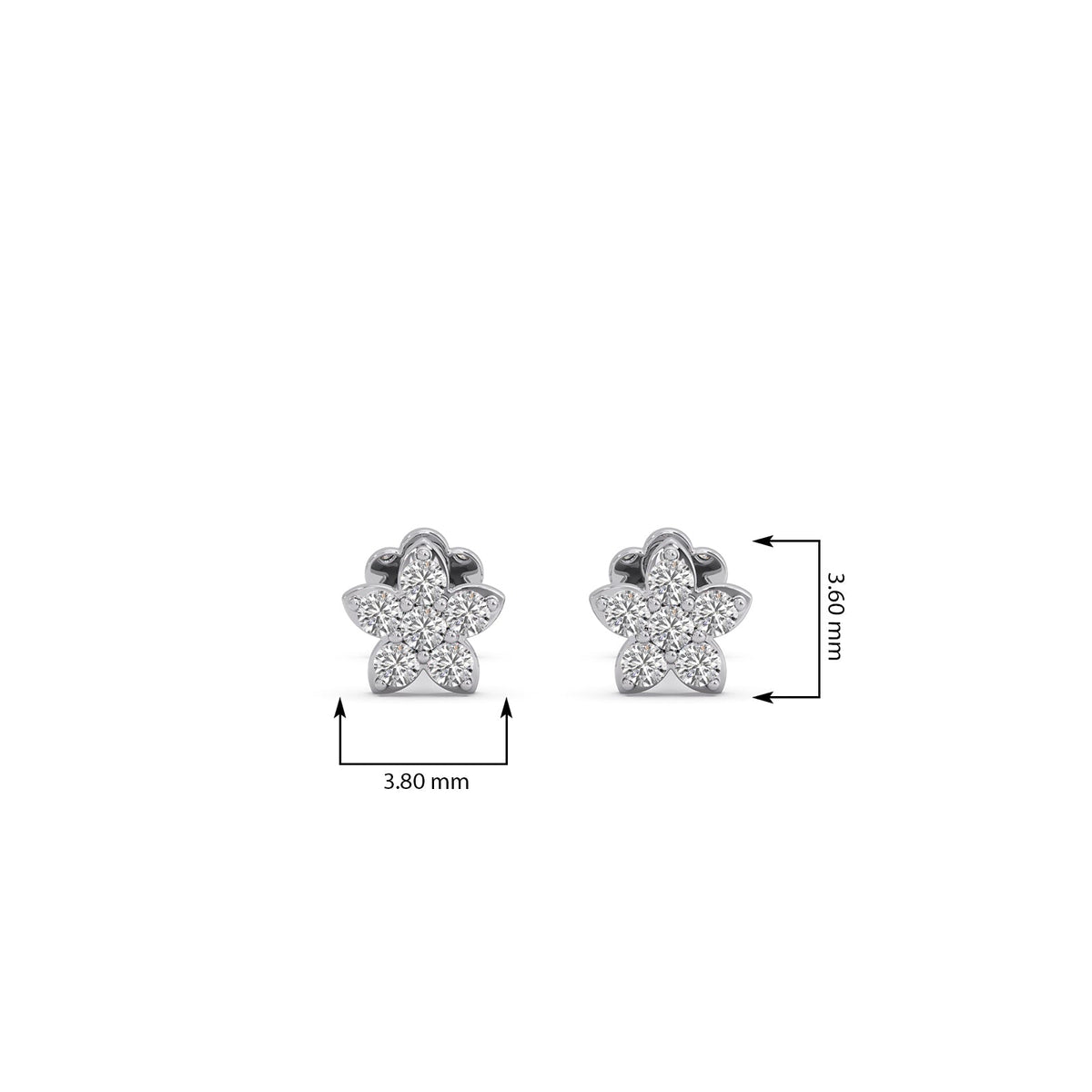 Stellar Petal Stud Earrings