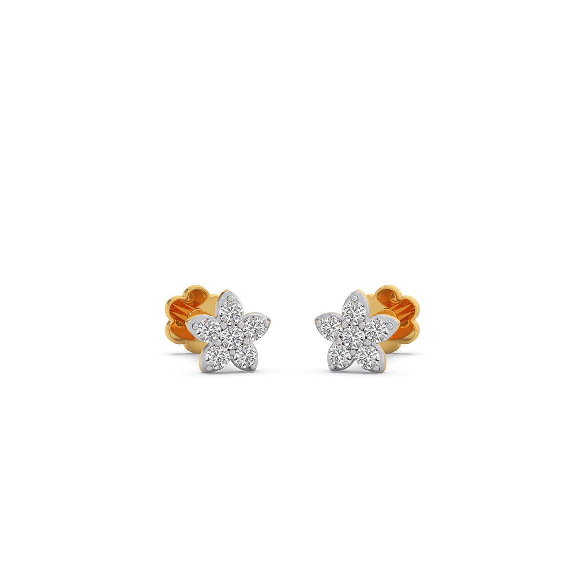 Stellar Petal Stud Earrings