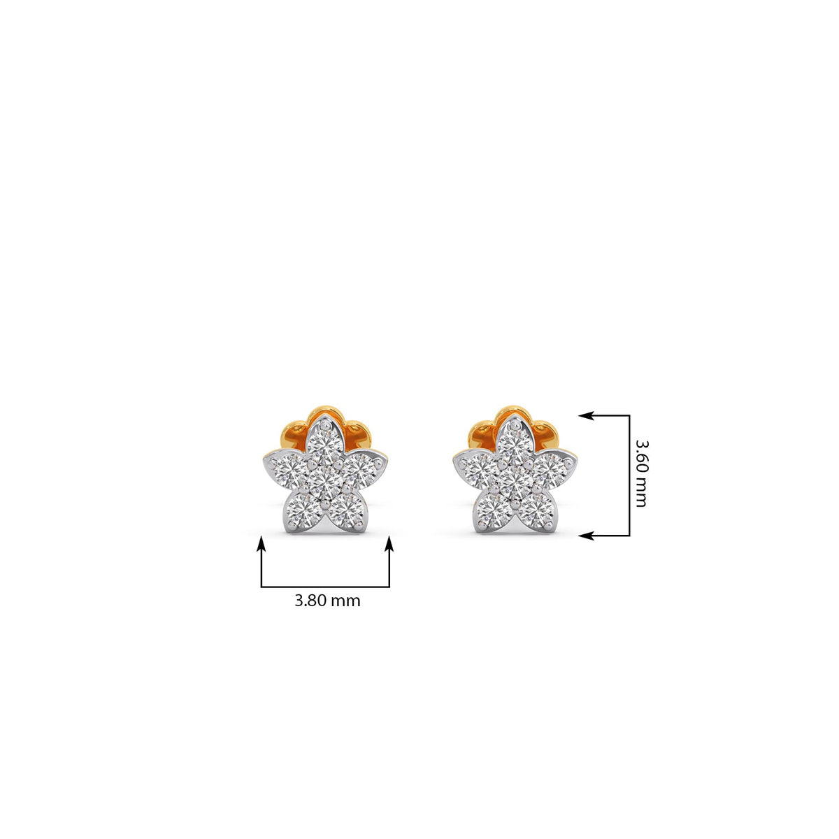 Stellar Petal Stud Earrings