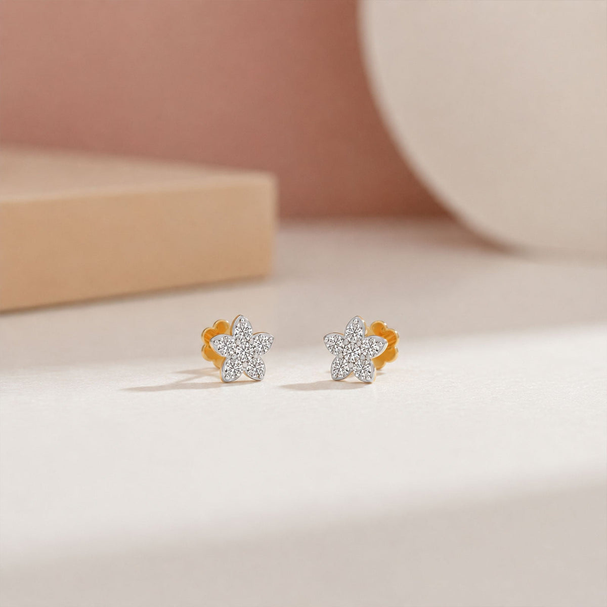 Stellar Petal Stud Earrings