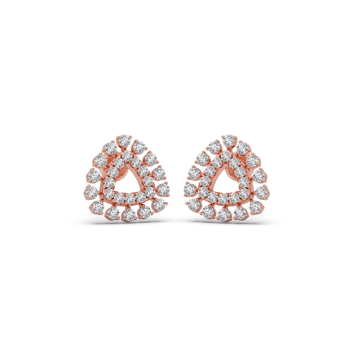 The Ever-Sparkle Round Diamond Studs