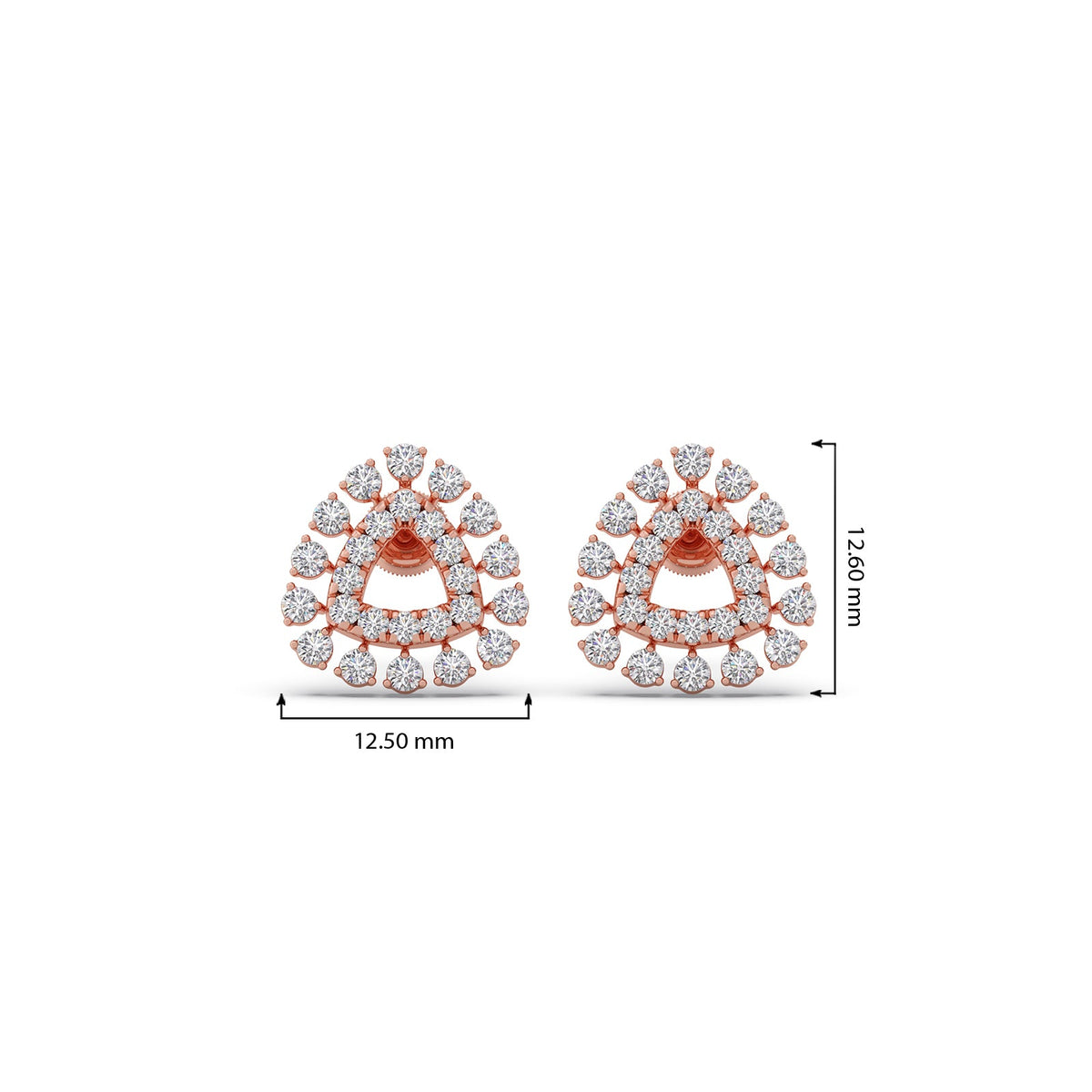 The Ever-Sparkle Round Diamond Studs