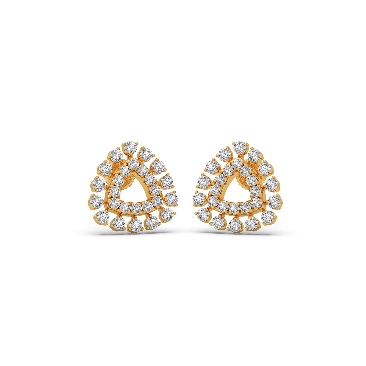 The Ever-Sparkle Round Diamond Studs