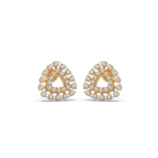 The Ever-Sparkle Round Diamond Studs