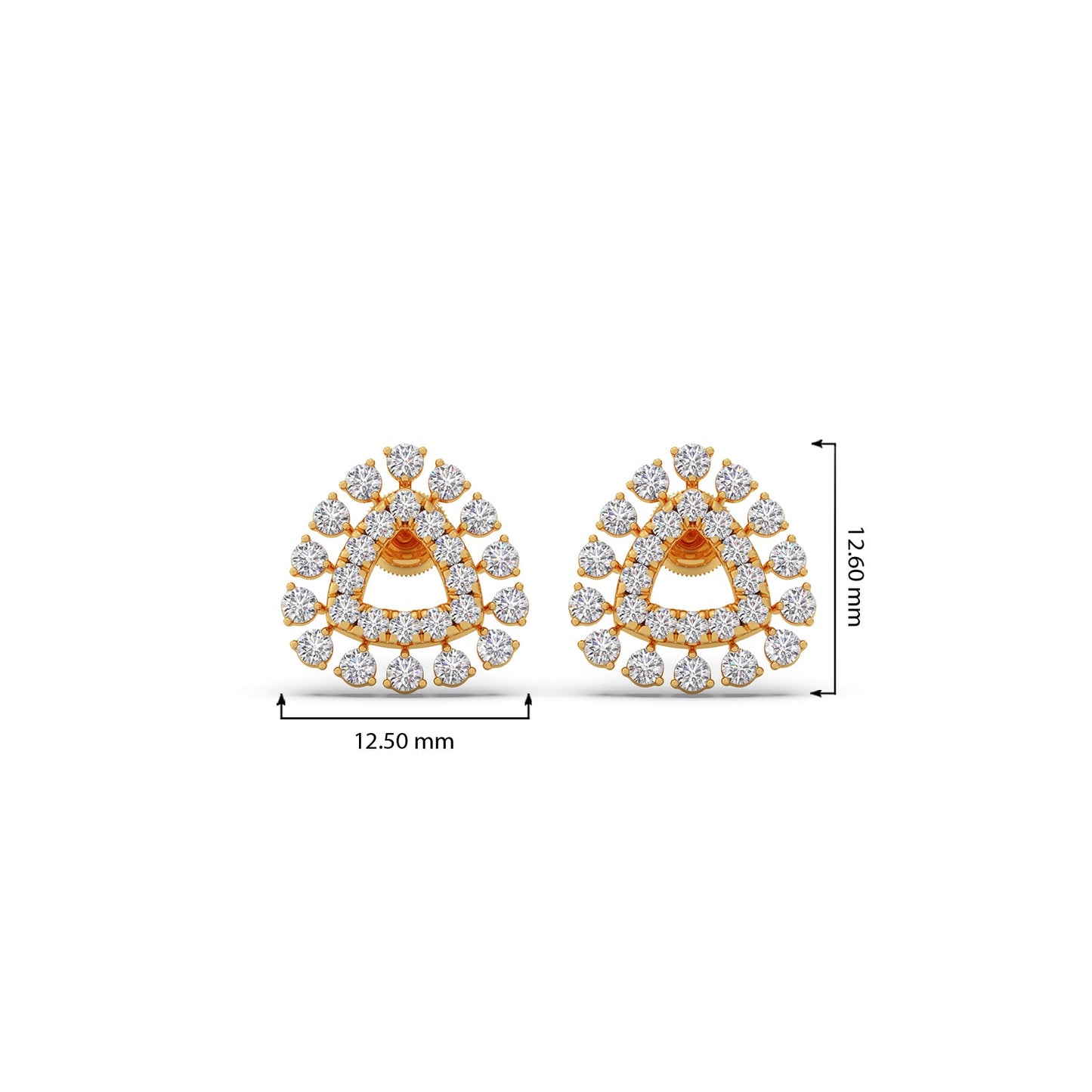 The Ever-Sparkle Round Diamond Studs