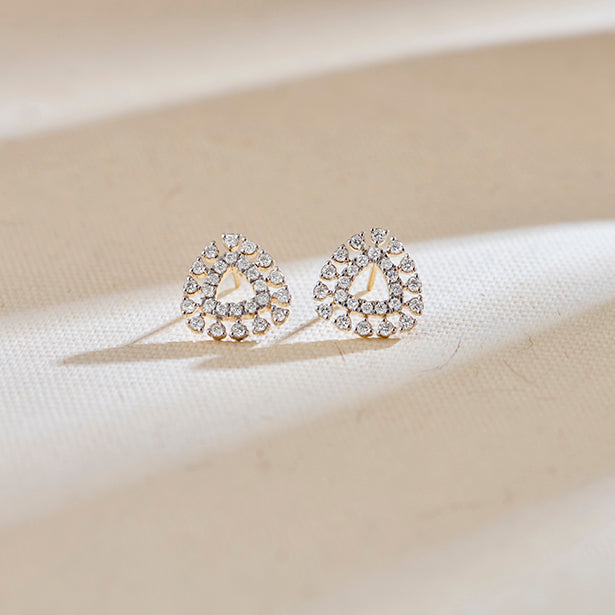 The Ever-Sparkle Round Diamond Studs