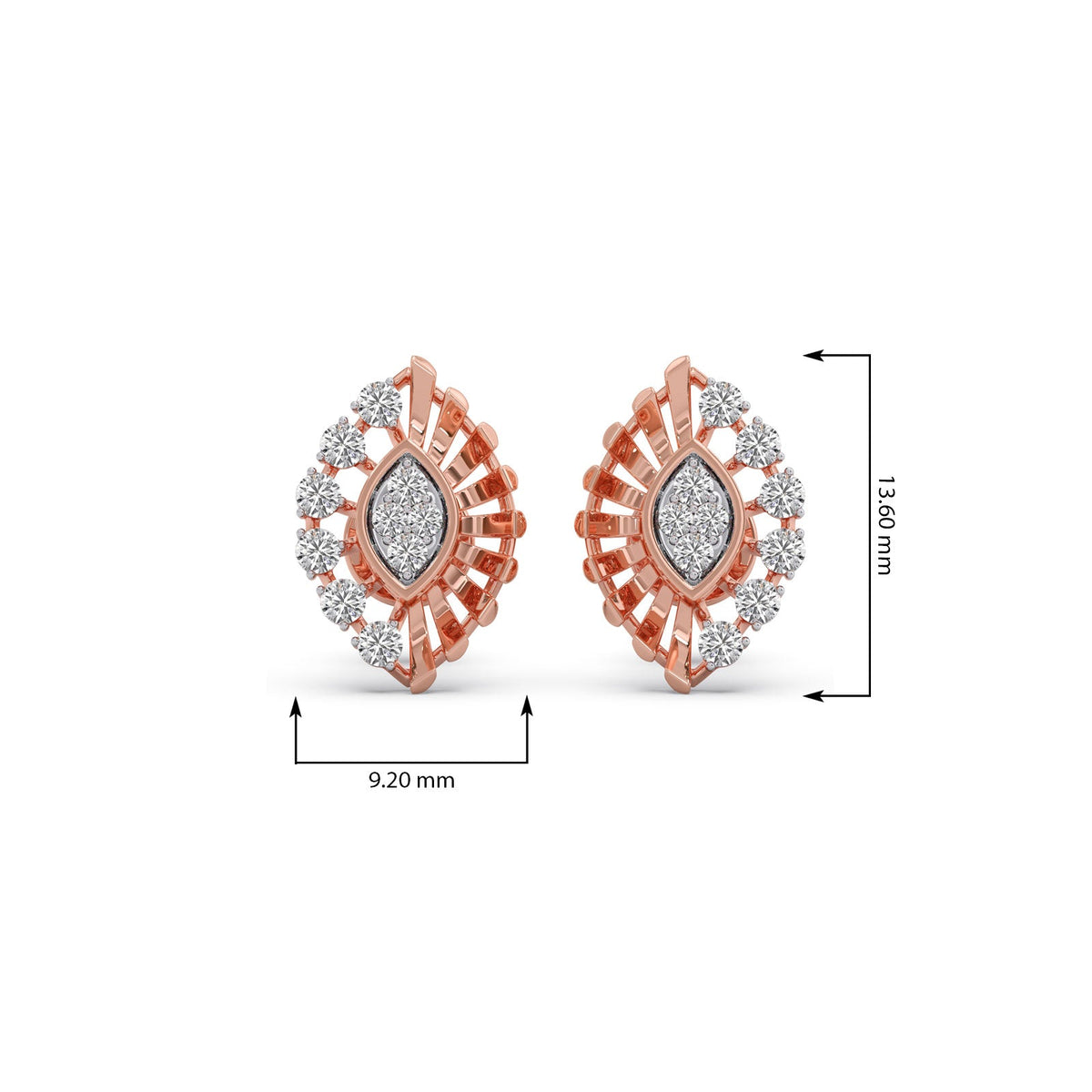 Celeste Vision Stud Earrings